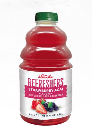 Dr. Smoothie Refreshers Strawberry Acai Concentrate (46oz bottle)